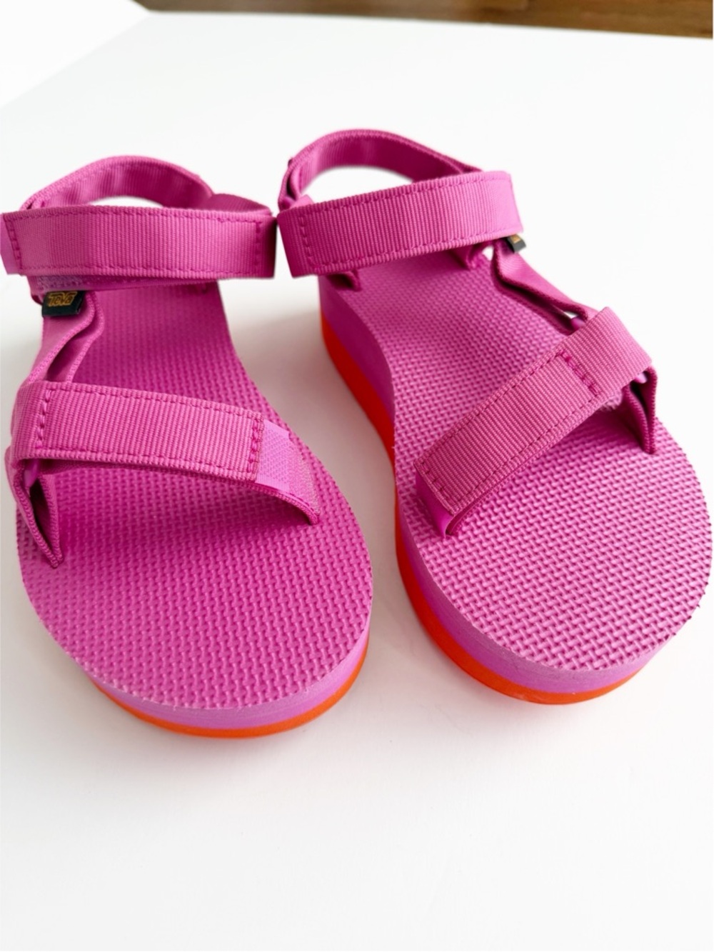 Teva Platform Flatforms Universal Standards Velcr… - image 3